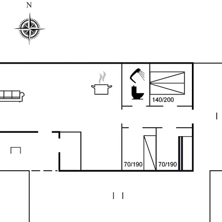 Сasa de vacaciones Melisande - 950m From The Sea By Interhome *